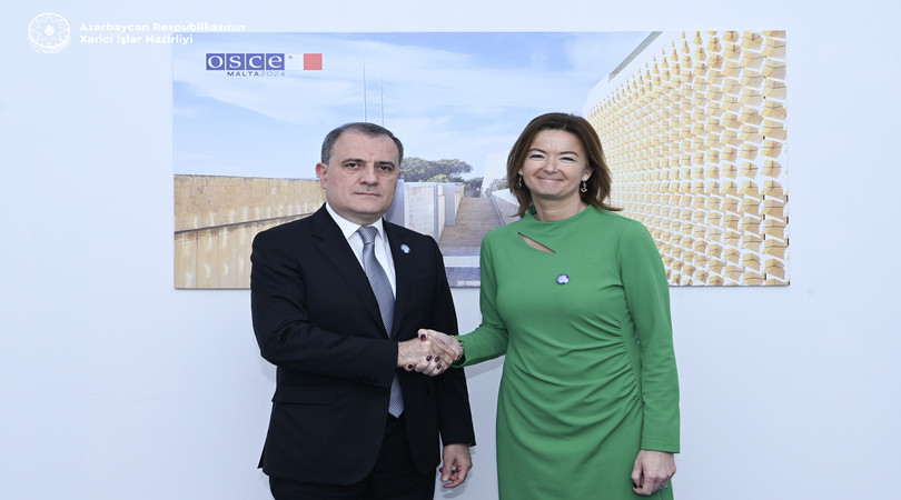 Meeting between the Minister of Foreign Affairs of the Republic of Azerbaijan and the Minister of Foreign Affairs of Slovenia Xeber basligi