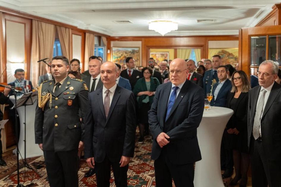 An official reception was held in Vienna on the occasion of Independence Day and the Day of the Armed Forces. Xeber basligi