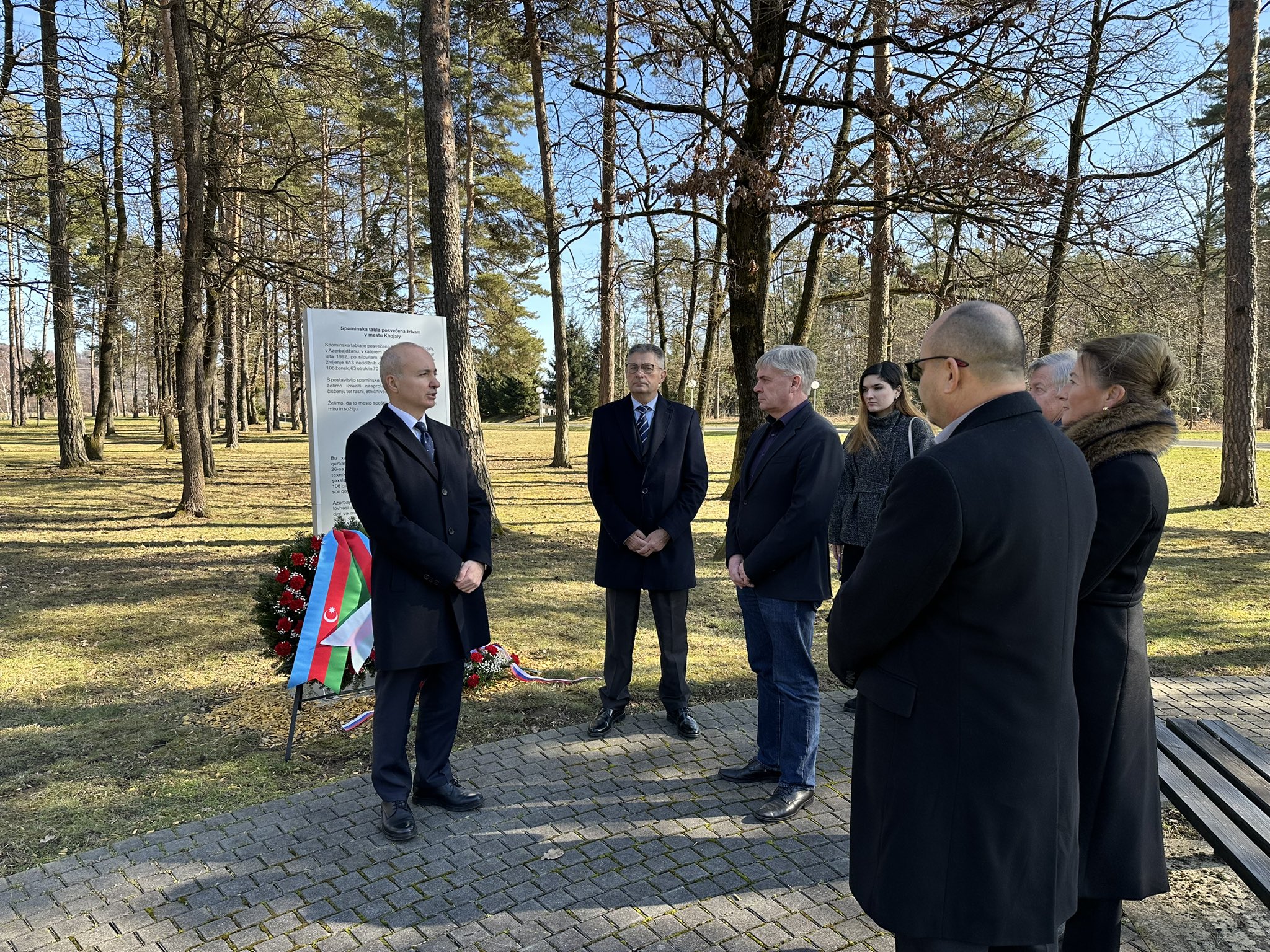 The memory of the victims of the Khojaly genocide were commemorated in Maribor, Slovenia, on the occasion of the 34th anniversary of the tragedy Xeber basligi